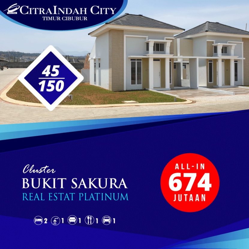 Perumahan Citra Indah City Cibubur, Kawasan Mandiri dan sudah terhuni